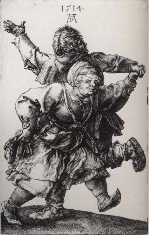Albrecht Durer Dancing Peasant Couple oil painting picture